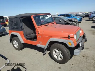 2005 Jeep Wrangler X with VIN 1J4FA39S15P331269, listed as a Copart auction lot 72787684 with 0 mi miles and Salvage Title. Bid and sale history available at carsss.com. Image 4.