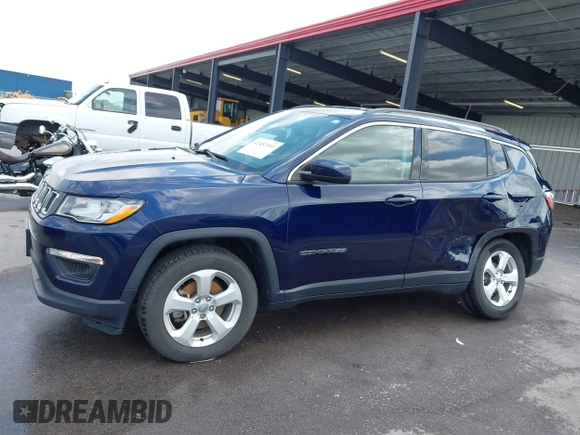 2018 Jeep Compass Latitude with VIN 3C4NJDBB2JT150463, listed as a IAAI auction lot 42452301 with 73,895 mi miles and . Bid and sale history available at DreamBid. Image 14.