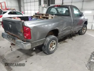 2007 Dodge Ram 2500 ST with VIN 3D7KS26D17G821158, listed as a IAAI auction lot 41595670 with 128,976 mi miles. Bid and sale history available at carsss.com. Image 4.