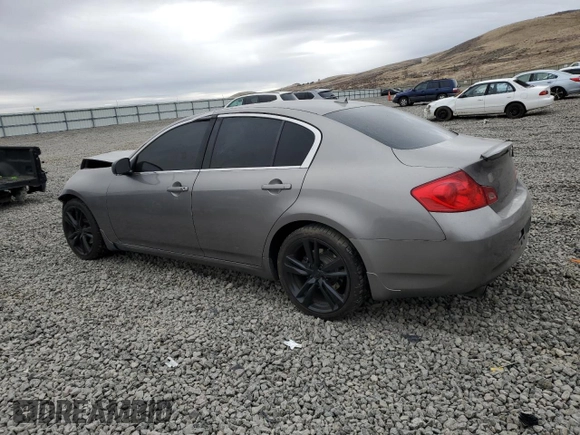 2007 Infiniti G35 Sedan G35x with VIN JNKBV61F37M810207, listed as a Copart auction lot 47634545 with 238,387 mi miles and Salvage Title. Bid and sale history available at carsss.com. Image 2.