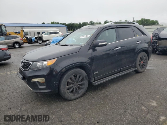 2012 Kia Sorento SX with VIN 5XYKWDA21CG213651, listed as a Copart auction lot 60831745 with 227,817 mi miles and Clean title. Bid and sale history available at DreamBid. Image 1.