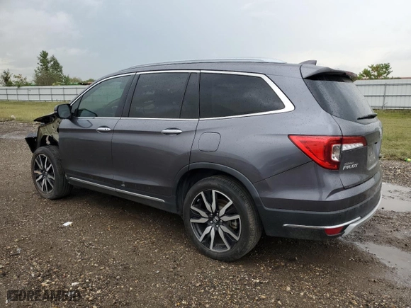 2019 Honda Pilot Touring 8-Passenger with VIN 5FNYF5H99KB043340, listed as a Copart auction lot 75853434 with 73,083 mi miles and Salvage Title. Bid and sale history available at carsss.com. Image 2.
