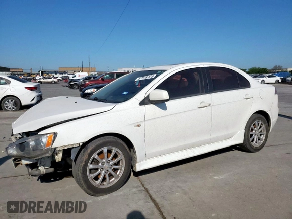 2012 Mitsubishi Lancer ES z VIN JA32U2FU3CU031368, wystawiony jako Copart lot #52549775 z przebiegiem 131 044 mil mil oraz Czysty tytuł • Clean title. Historia ofert i sprzedaży dostępna na DreamBid. Obrazek 1.