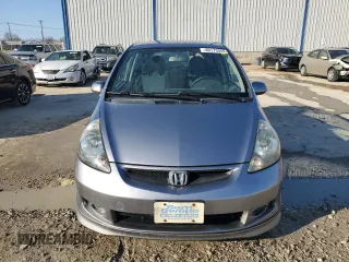 2007 Honda Fit Sport with VIN JHMGD38687S067651, listed as a Copart auction lot 46173555 with 170,784 mi miles and Salvage Title. Bid and sale history available at carsss.com. Image 5.