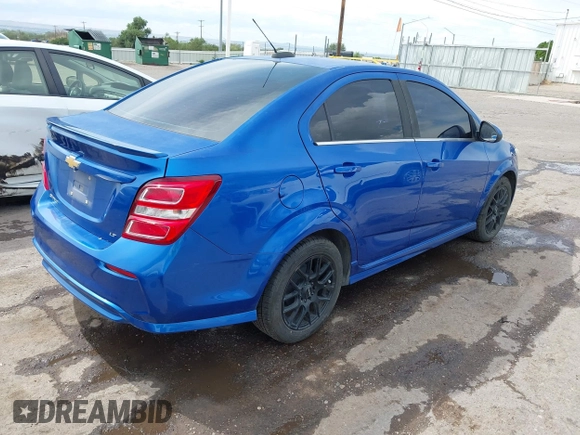 2017 Chevrolet Sonic LT with VIN 1G1JD5SH2H4162783, listed as a IAAI auction lot 42789424 with 136,835 mi miles and . Bid and sale history available at DreamBid. Image 4.