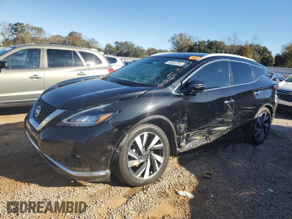 2022 Nissan Murano SL with VIN 5N1AZ2CJ6NC106867, listed as a Copart auction lot 86645794 with 72,472 mi miles and Salvage Title. Bid and sale history available at carsss.com. Image 1.