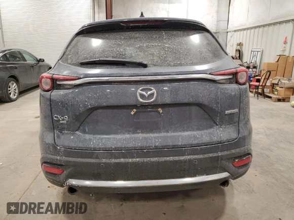 2022 Mazda CX-9 Grand Touring with VIN JM3TCBDY0N0623164, listed as a Copart auction lot 42521425 with 0 mi miles and Salvage Title. Bid and sale history available at carsss.com. Image 6.