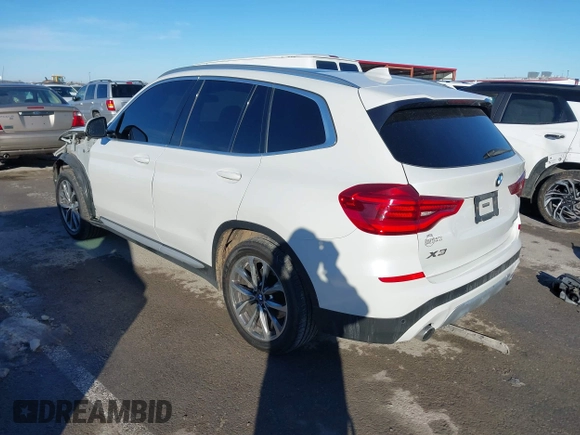 2019 BMW X3 xDrive30i with VIN 5UXTR9C52KLP90836, listed as a IAAI auction lot 41346127 with 104,004 mi miles and . Bid and sale history available at DreamBid. Image 3.