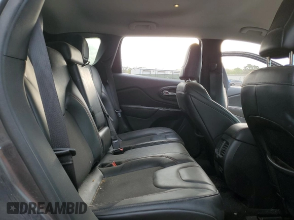 2021 Jeep Cherokee Trailhawk with VIN 1C4PJMBX7MD215581, listed as a Copart auction lot 51281205 with 62,199 mi miles and Salvage title. Bid and sale history available at DreamBid. Image 12.