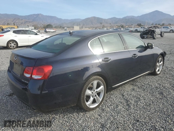 2009 Lexus GS 350 with VIN JTHBE96S790044466, listed as a Copart auction lot 86635894 with 122,669 mi miles and Salvage Title. Bid and sale history available at carsss.com. Image 3.