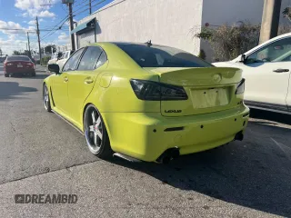 2009 Lexus IS F F z VIN JTHBP262495005886, wystawiony jako Copart lot #41893295 z przebiegiem 150 623 mil mil oraz Szkody całkowita. Historia ofert i sprzedaży dostępna na DreamBid. Obrazek 3.