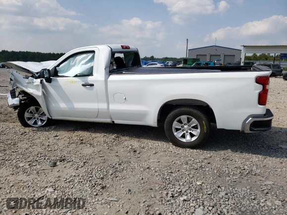 2020 Chevrolet Silverado 1500 Work Truck with VIN 3GCNWAEF5LG322849, listed as a Copart auction lot 65053573 with 39,811 mi miles and Salvage Title. Bid and sale history available at carsss.com. Image 2.