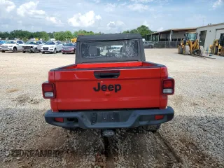 2023 Jeep Gladiator Sport z VIN 1C6HJTAG0PL556855, wystawiony jako Copart lot #57628425 z przebiegiem 18 141 mil mil oraz Szkoda całkowita • Salvage title. Historia ofert i sprzedaży dostępna na DreamBid. Obrazek 6.