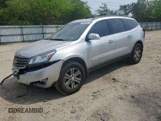 2016 Chevrolet Traverse LT z VIN 1GNKRGKD6GJ136586, wystawiony jako Copart lot #55049905 z przebiegiem 124 681 mil mil oraz Szkoda całkowita • Salvage title. Historia ofert i sprzedaży dostępna na DreamBid. Obrazek 1.