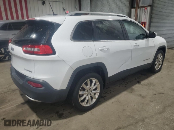 2016 Jeep Cherokee Limited with VIN 1C4PJLDB7GW311702, listed as a Copart auction lot 54344265 with 72,374 mi miles and Clean title. Bid and sale history available at DreamBid. Image 3.