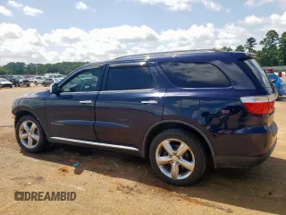 2013 Dodge Durango Citadel with VIN 1C4RDHEG1DC538744, listed as a Copart auction lot 64659785 with 185,850 mi miles and Salvage title. Bid and sale history available at DreamBid. Image 2.