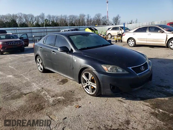 2011 Lexus IS 250 with VIN JTHBF5C2XB5134827, listed as a Copart auction lot 52330515 with 242,415 mi miles and Salvage Title. Bid and sale history available at DreamBid. Image 10.