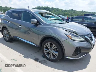 2019 Nissan Murano S with VIN 5N1AZ2MS9KN126716, listed as a IAAI auction lot 42559402 with 103,748 mi miles and . Bid and sale history available at DreamBid. Image 1.