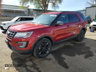 2017 Ford Explorer XLT z VIN 1FM5K8D82HGC21287, wystawiony jako Copart lot #55112905 z przebiegiem 104 750 mil mil oraz Szkoda całkowita • Salvage title. Historia ofert i sprzedaży dostępna na DreamBid. Obrazek 1.