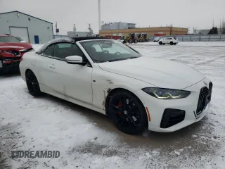 2023 BMW 4 Series M440i xDrive with VIN WBA63AT08PCL19977, listed as a Copart auction lot 84744084 with 20,347 mi miles and Clean Title. Bid and sale history available at carsss.com. Image 4.