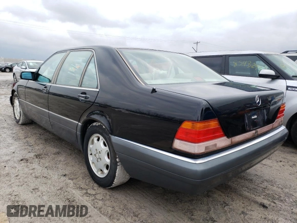 1995 Mercedes-Benz S with VIN WDBGA43EXSA264963, listed as a Copart auction lot 85515534 with 155,778 mi miles and Clean Title. Bid and sale history available at DreamBid. Image 2.