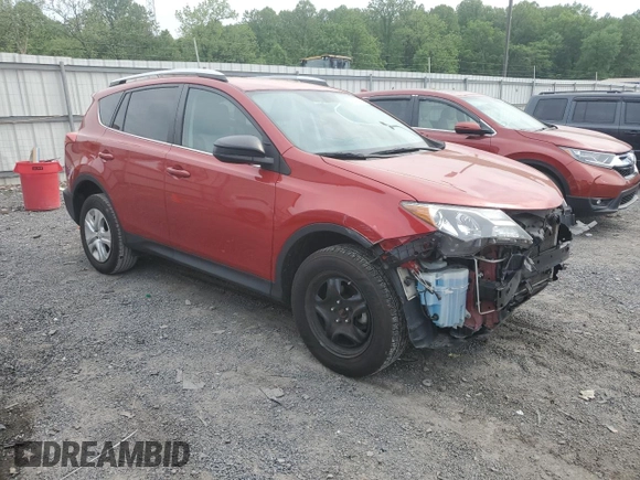 2014 Toyota RAV4 LE with VIN 2T3BFREV9EW166701, listed as a Copart auction lot 56464145 with 215,644 mi miles and Salvage Title. Bid and sale history available at DreamBid. Image 4.