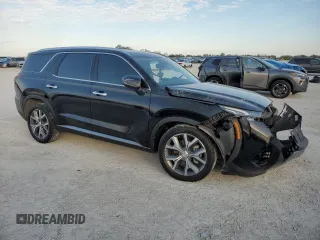 2022 Hyundai Palisade SEL with VIN KM8R44HE8NU383412, listed as a Copart auction lot 87695965 with Not provided miles and Non repairable. Bid and sale history available at DreamBid. Image 4.