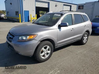 2007 Hyundai Santa Fe GLS z VIN 5NMSG13D27H036016, wystawiony jako Copart lot #58763905 z przebiegiem 216 880 mil mil oraz Czysty tytuł • Clean title. Historia ofert i sprzedaży dostępna na DreamBid. Obrazek 1.