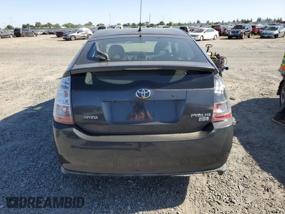 2007 Toyota Prius with VIN JTDKB20U573223340, listed as a Copart auction lot 53683545 with 60,135 mi miles and Salvage Title. Bid and sale history available at carsss.com. Image 6.