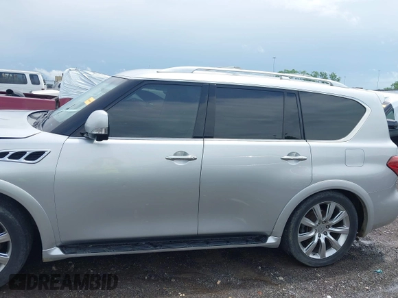 2012 Infiniti QX56 7-passenger z VIN JN8AZ2NE4C9016541, wystawiony jako IAAI lot #42109125 z przebiegiem 187 145 mil mil oraz . Historia ofert i sprzedaży dostępna na DreamBid. Obrazek 14.