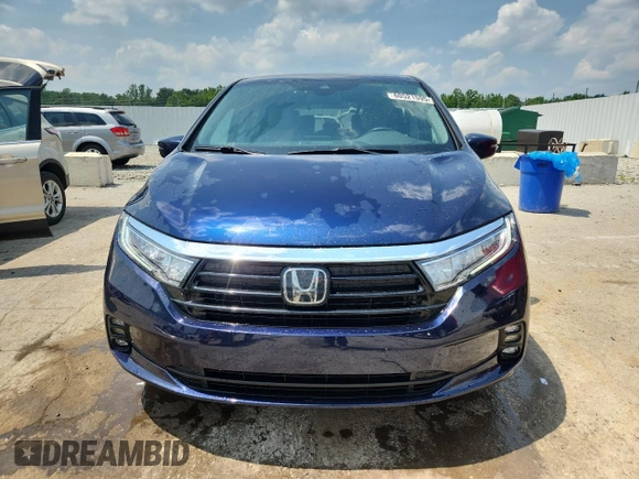 2022 Honda Odyssey EX с VIN 5FNRL6H5XNB009976, выставлен на аукционе Copart как лот 60521595 с пробегом 66 375 миль миль и Списание • Salvage title. История ставок и продаж доступна на DreamBid. Изображение 5.