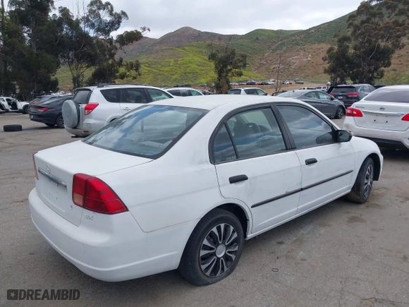2002 Honda Civic EX with VIN 1HGES26812L071980, listed as a IAAI auction lot 39200340 with 160,563 mi miles. Bid and sale history available at carsss.com. Image 4.