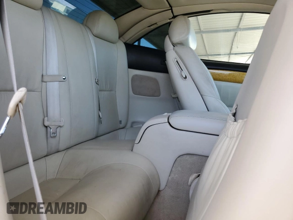 2002 Lexus SC 430 z VIN JTHFN48Y920001694, wystawiony jako Copart lot #48385885 z przebiegiem 105 296 mil mil oraz Szkoda całkowita • Salvage title. Historia ofert i sprzedaży dostępna na DreamBid. Obrazek 10.
