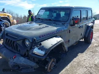 2020 Jeep Wrangler Unlimited Rubicon with VIN 1C4HJXFN5LW258172, listed as a IAAI auction lot 41656659 with 79,825 mi miles. Bid and sale history available at carsss.com. Image 20.