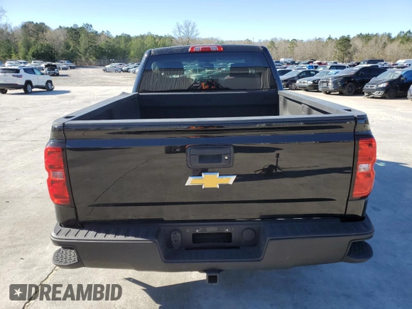 2015 Chevrolet Silverado 1500 LS with VIN 1GCRCPEH4FZ380583, listed as a Copart auction lot 49405885 with 51,436 mi miles and Salvage Title. Bid and sale history available at DreamBid. Image 6.