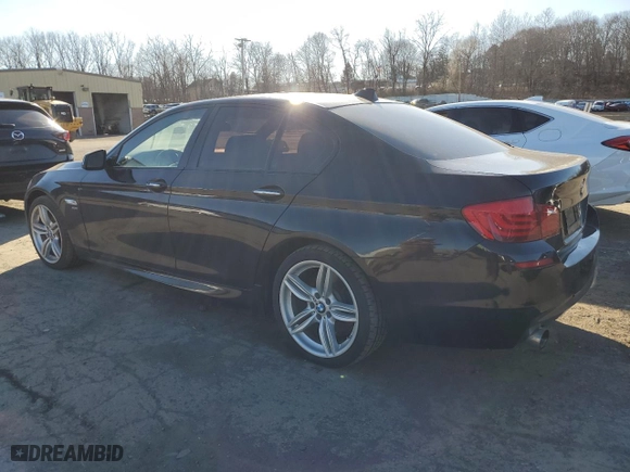 2012 BMW 5 Series 535i xDrive with VIN WBAFU7C54CDU60139, listed as a Copart auction lot 48261805 with 121,802 mi miles and Clean Title. Bid and sale history available at carsss.com. Image 2.