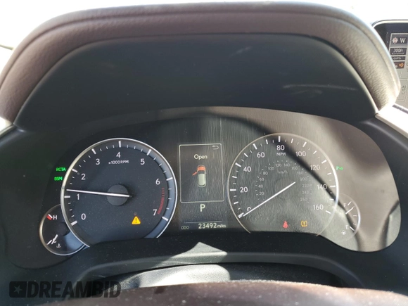 2017 Lexus RX 350 with VIN 2T2BZMCA4HC057387, listed as a Copart auction lot 58075095 with 23,492 mi miles and Salvage title. Bid and sale history available at DreamBid. Image 9.