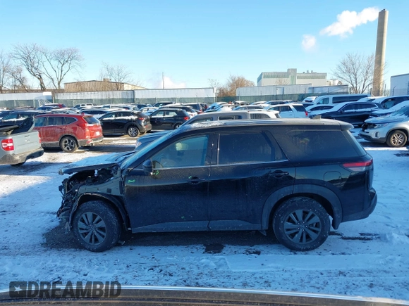 2024 Nissan Pathfinder S with VIN 5N1DR3AC1RC221213, listed as a IAAI auction lot 41213372 with 11,183 mi miles and . Bid and sale history available at DreamBid. Image 14.