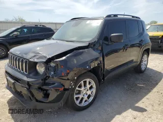 2021 Jeep Renegade Jeepster z VIN ZACNJCAB1MPM26894, wystawiony jako Copart lot #53859975 z przebiegiem 76 402 mil mil oraz Czysty tytuł • Clean title. Historia ofert i sprzedaży dostępna na DreamBid. Obrazek 1.