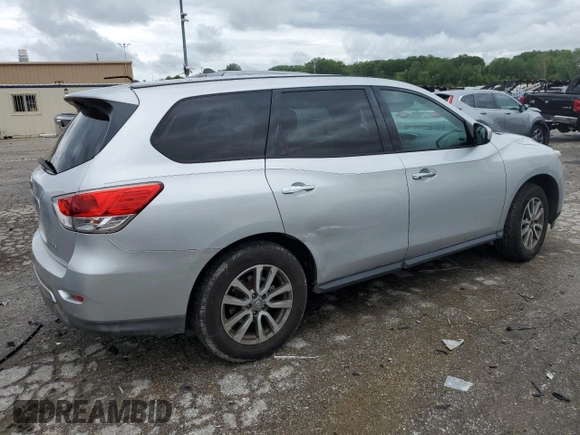 2013 Nissan Pathfinder SL with VIN 5N1AR2MMXDC648142, listed as a Copart auction lot 61942724 with 131,572 mi miles and Salvage title. Bid and sale history available at DreamBid. Image 3.