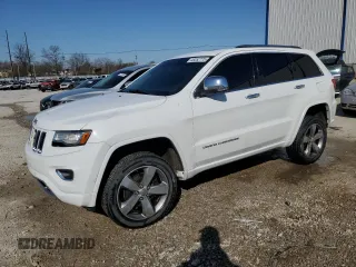 2014 Jeep Grand Cherokee Overland with VIN 1C4RJFCT9EC474712, listed as a Copart auction lot 48352775 with 155,134 mi miles and Non Repairable. Bid and sale history available at carsss.com. Image 1.