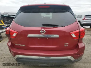 2018 Nissan Pathfinder S with VIN 5N1DR2MM8JC651646, listed as a Copart auction lot 51714075 with 133,835 mi miles and Clean Title. Bid and sale history available at carsss.com. Image 6.