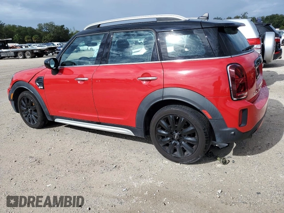 2021 MINI Countryman Oxford Edition with VIN WMZ23BR08M3N09286, listed as a Copart auction lot 77888664 with 49,636 mi miles and Non Repairable. Bid and sale history available at carsss.com. Image 2.