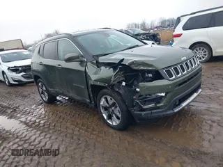 2021 Jeep Compass Limited with VIN 3C4NJDCBXMT533649, listed as a IAAI auction lot 41678358 with 42,346 mi miles and . Bid and sale history available at carsss.com. Image 1.