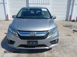 2019 Honda Odyssey EX-L with VIN 5FNRL6H74KB011915, listed as a IAAI auction lot 41898504 with 80,466 mi miles. Bid and sale history available at carsss.com. Image 12.
