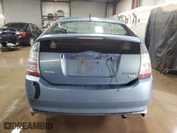 2005 Toyota Prius with VIN JTDKB20U453037043, listed as a Copart auction lot 49163245 with 185,676 mi miles and Salvage Title. Bid and sale history available at carsss.com. Image 6.