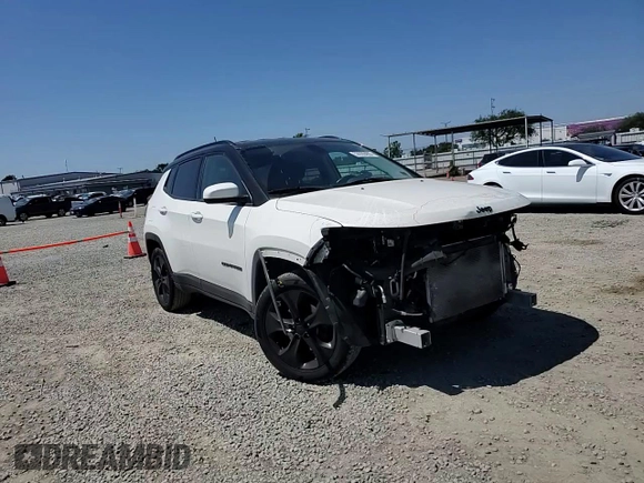 2019 Jeep Compass Altitude with VIN 3C4NJCBB5KT743181, listed as a Copart auction lot 53939405 with 88,270 mi miles and Salvage Title. Bid and sale history available at carsss.com. Image 15.