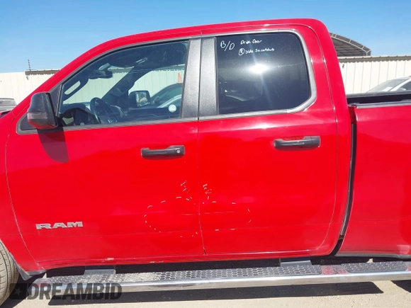 2023 Ram 1500 Big Horn with VIN 1C6SRFBTXPN546270, listed as a IAAI auction lot 41815977 with 55,688 mi miles. Bid and sale history available at carsss.com. Image 14.