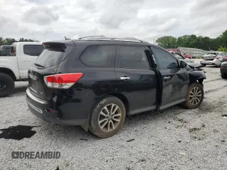 2014 Nissan Pathfinder Platinum with VIN 5N1AR2MN6EC616668, listed as a Copart auction lot 60148785 with 139,289 mi miles and Salvage title. Bid and sale history available at DreamBid. Image 3.