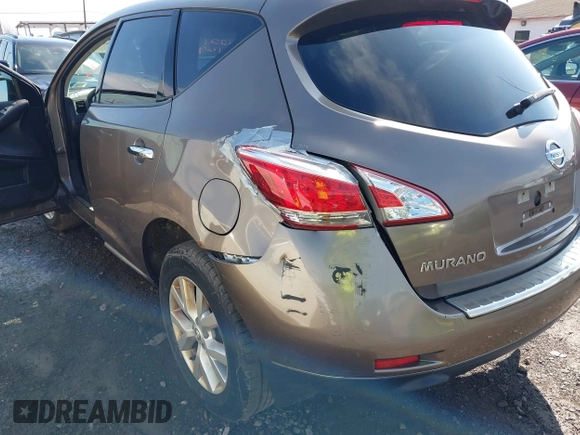 2011 Nissan Murano S with VIN JN8AZ1MW1BW168958, listed as a IAAI auction lot 42216169 with 173,528 mi miles and . Bid and sale history available at DreamBid. Image 6.